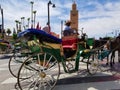 Koutoubia Mosque Marrakech, Morocco is the most visited monument